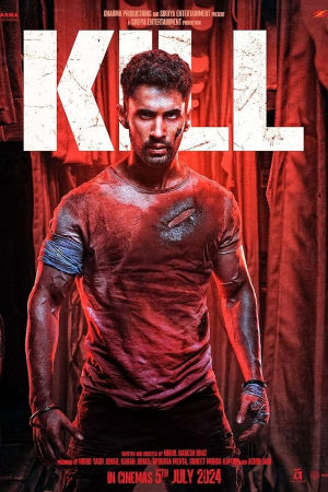 Download Kill (2024) WebRip [Hindi + Tamil + Telugu + Malayalam] ESub 480p 720p 1080p